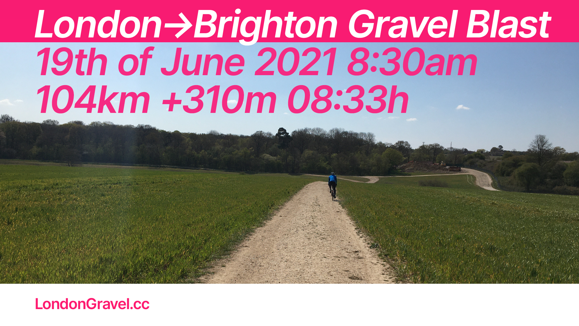 London to Brighton Gravel Ride